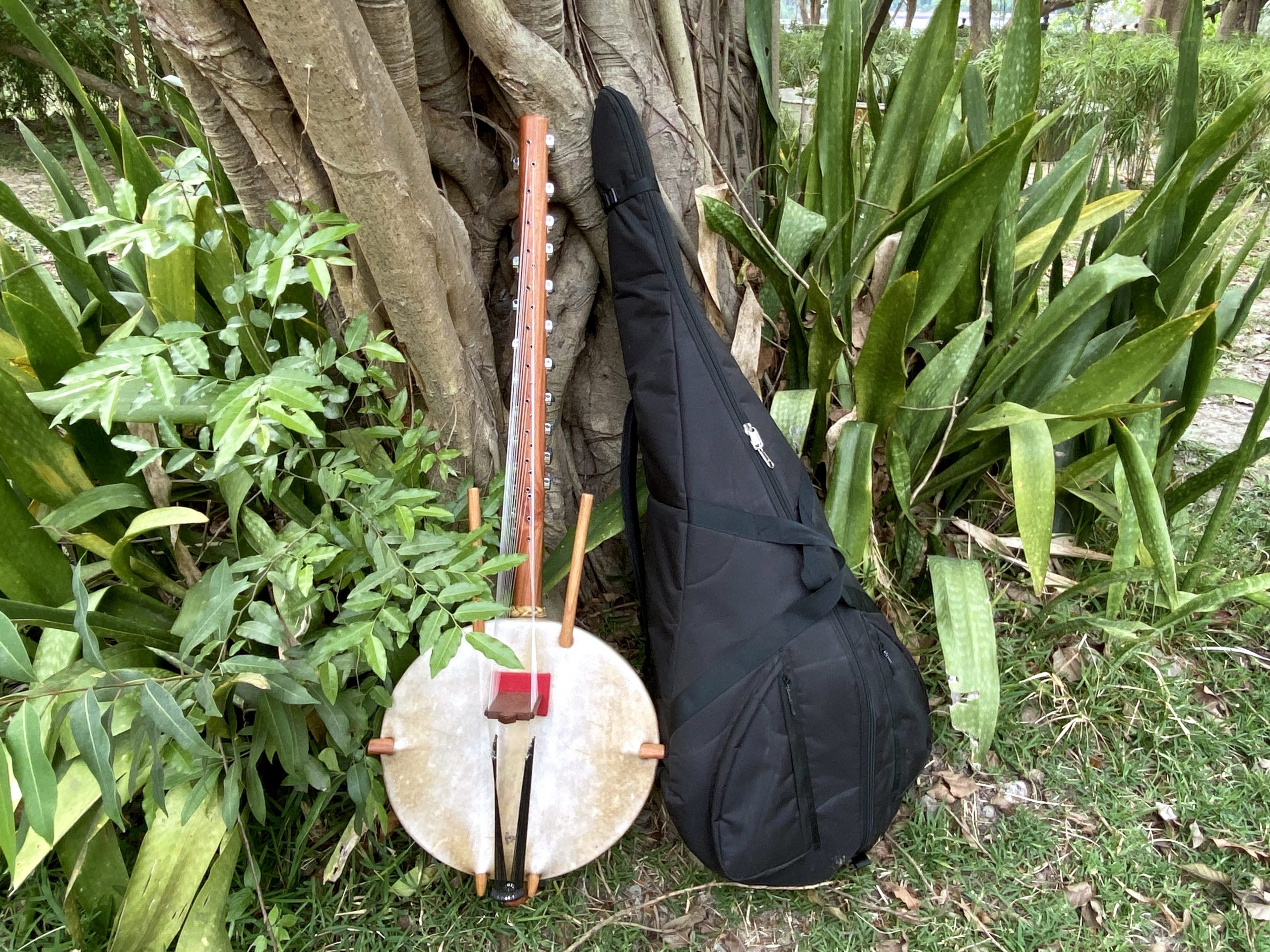 Housse pour kora africaine.