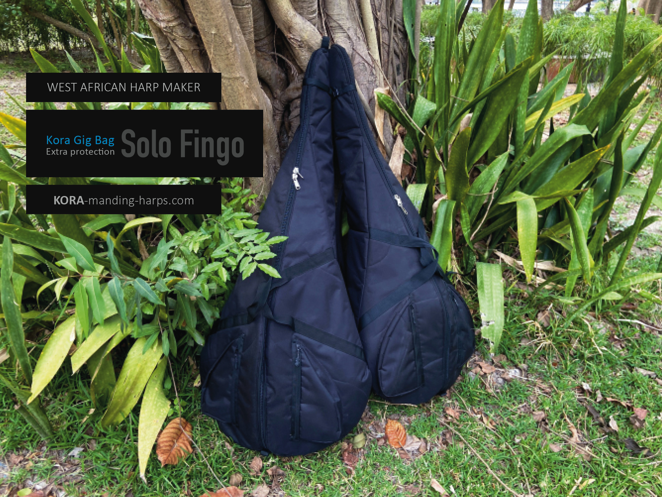 Funda para kora africana de protección extra.