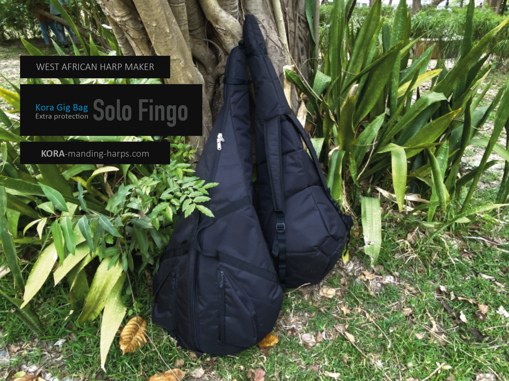 Funda para kora africana de protección extra.